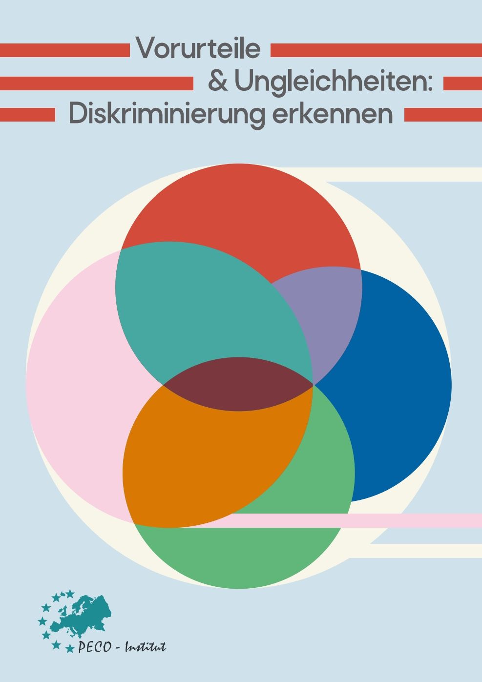 Bild vom Cover der Broschüre "Vorurteile und Ungleichheiten: Diskriminierung erkennen".